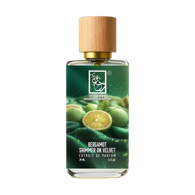 Bergamot Shimmer On Velvet by The Dua Brand