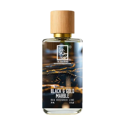 Black & Gold Marble by The Dua Brand