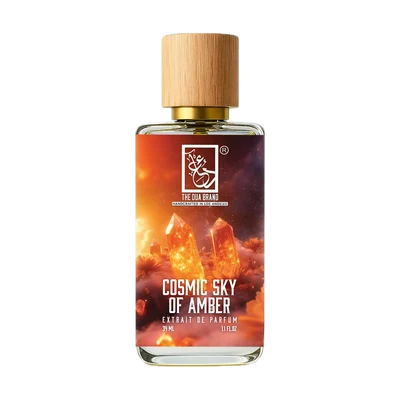 Cosmic Sky Of Amber by The Dua Brand