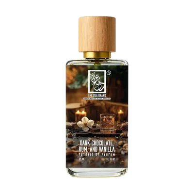 Dark Chocolate, Rum, and Vanilla by The Dua Brand