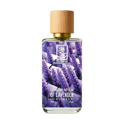 Geometric Pattern Of Lavender by The Dua Brand