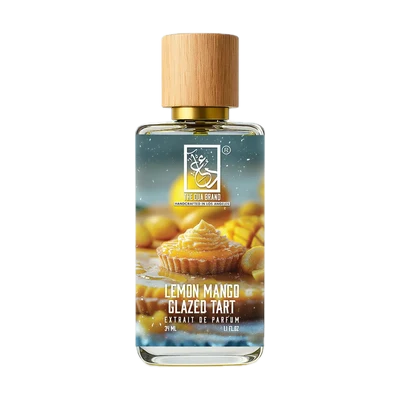 Lemon Mango Glazed Tart by The Dua Brand