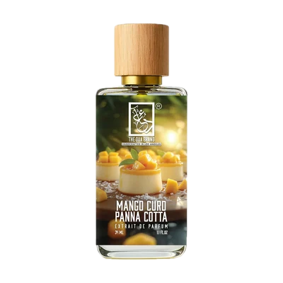 Mango Curd Panna Cotta by The Dua Brand