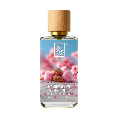 Marshmallow Almond Veil by The Dua Brand