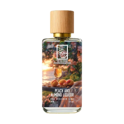 Peach And Almond Liqueur by The Dua Brand