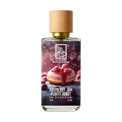 Raspberry Jam Fluffy Donut by The Dua Brand